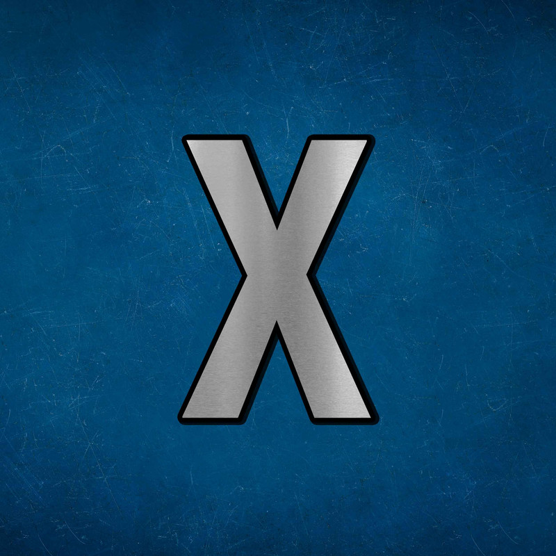 تابلو راهنما  آژنگ  طرح حروف انگلیسی  کدXS-402