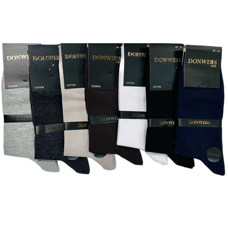 جوراب ساق بلند مردانه مدل NS04802 بسته 7 عددی