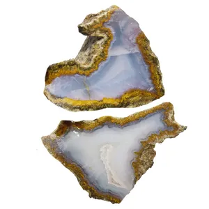 سنگ عقیق مدل جارویی  کد R 20 مجموعه 2 عددی