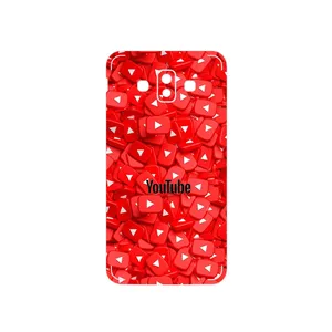 MAHOOT Youtube Cover Sticker for Samsung Galaxy J7 Duo