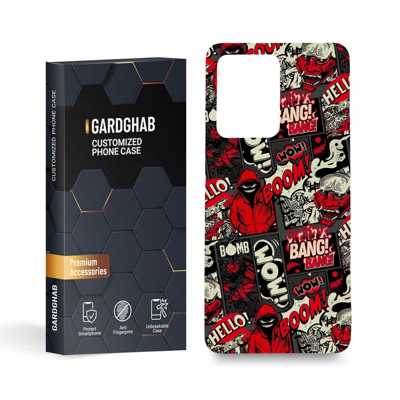  کاور گارد قاب مدل پسرانه مناسب برای گوشی موبایل شیائومی redmi note 12pro 5g