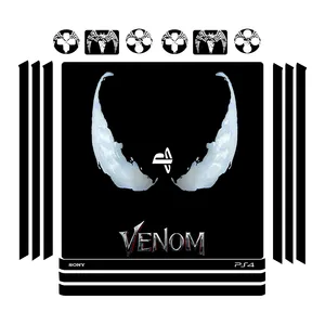 برچسب پلی استیشن 4 پرو توییجین وموییجین مدل VENOM 03 مجموعه 16 عددی