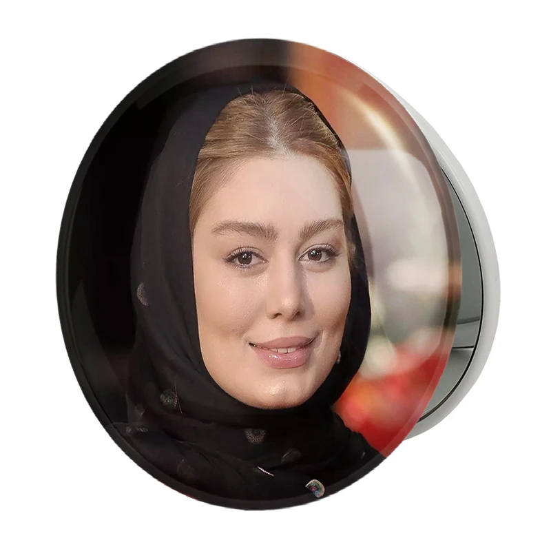 آینه جیبی خندالو طرح سحر قریشی مدل تاشو کد 10461 