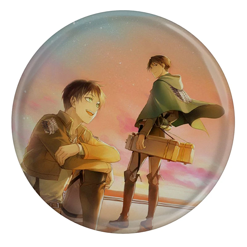 پیکسل طرح انیمه مانگایی حمله به تایتان یگر آکرمن مدل S13988