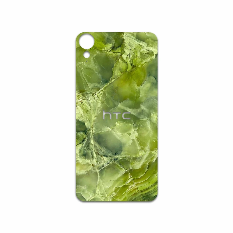برچسب پوششی ماهوت مدل Green Crystal Marble مناسب برای گوشی موبایل اچ تی سی Desire 10 Lifestyle