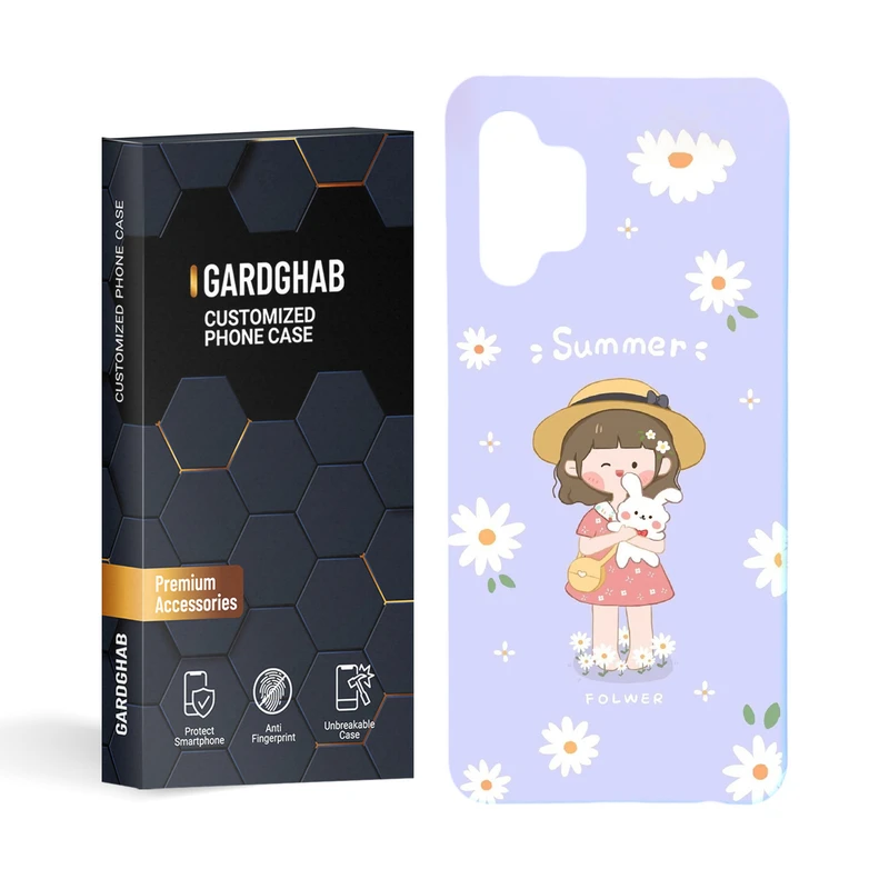 کاور گارد قاب مدل دخترانه مناسب برای گوشی موبایل سامسونگ galaxy a32 4g