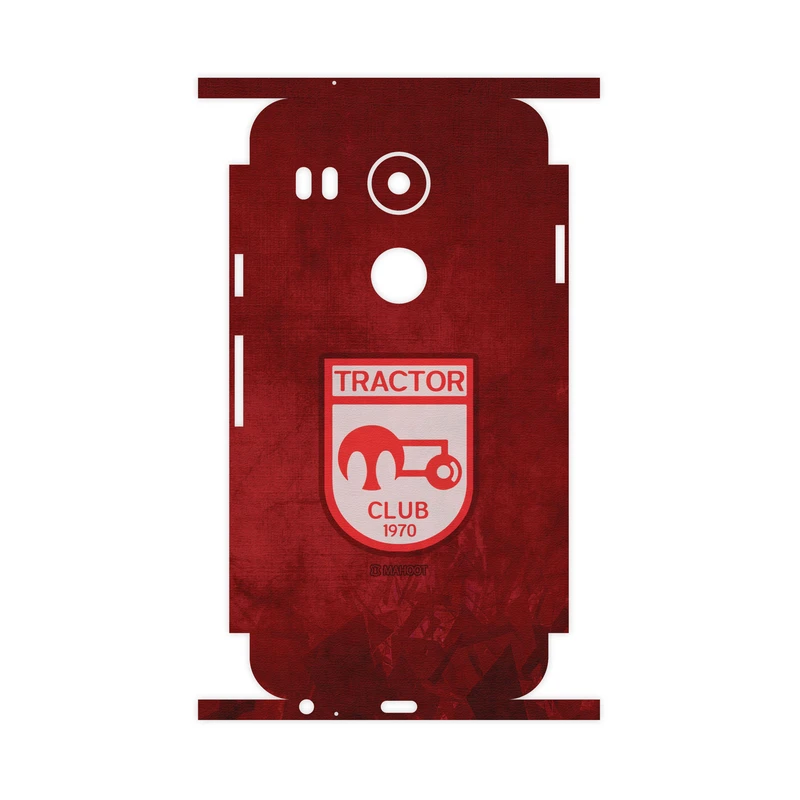 برچسب پوششی ماهوت مدل Tractor-FC-FullSkinمناسب برای گوشی موبایل گوگل Nexus 5X