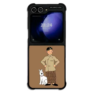 AKAM AMC-WSGZFLIP5-TINTIN-23 Cover For Samsung Galaxy Z Flip 5