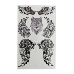 تتو موقت طرح گرگ و بال کد 44