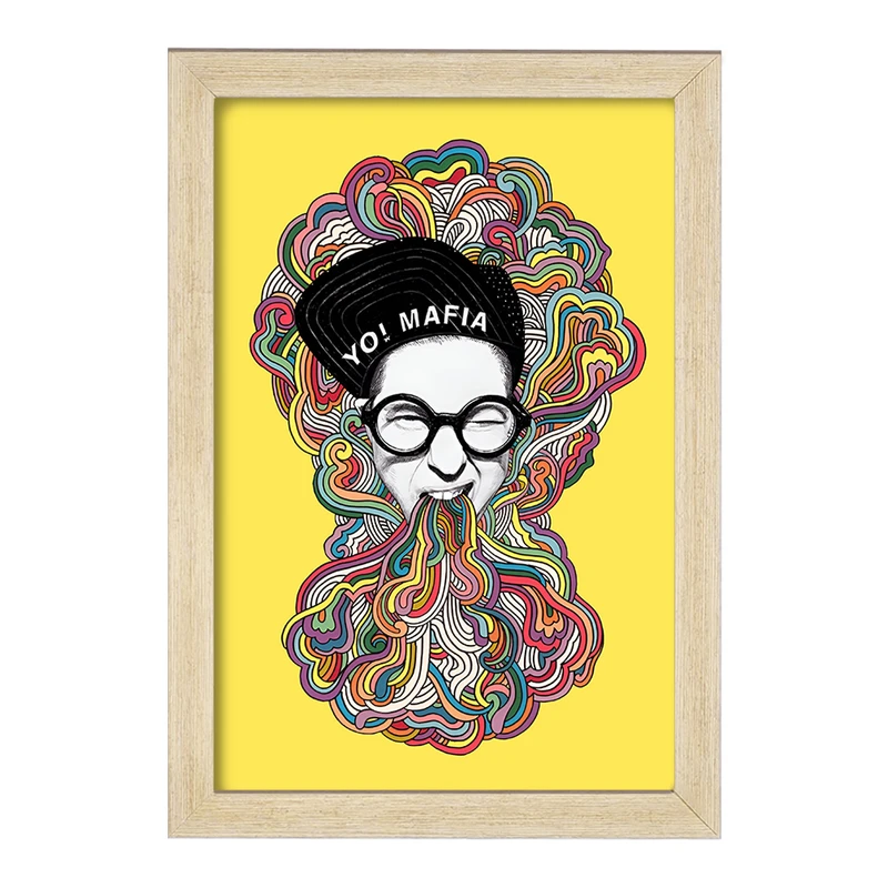 تابلو خندالو مدل Yo Mafia کد F7630