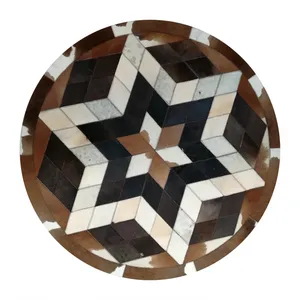 کلاژ فرش پوست و چرم کمالی مدل AD-00279