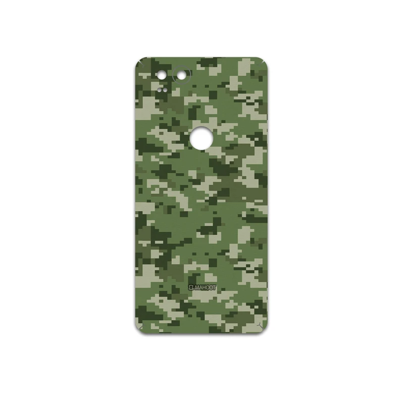 برچسب پوششی ماهوت مدل Army-Green-Pixel مناسب برای گوشی موبایل گوگل Pixel 2