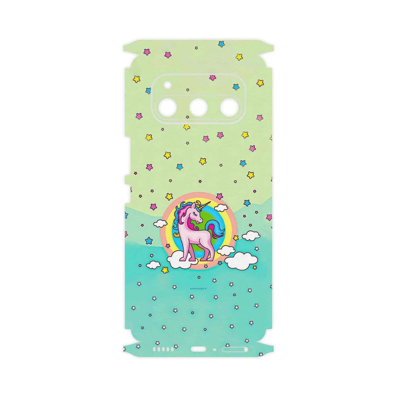 برچسب پوششی ماهوت مدل Rainbow unicorn adventure-FullSkin مناسب برای گوشی موبایل داریا Bond 5G