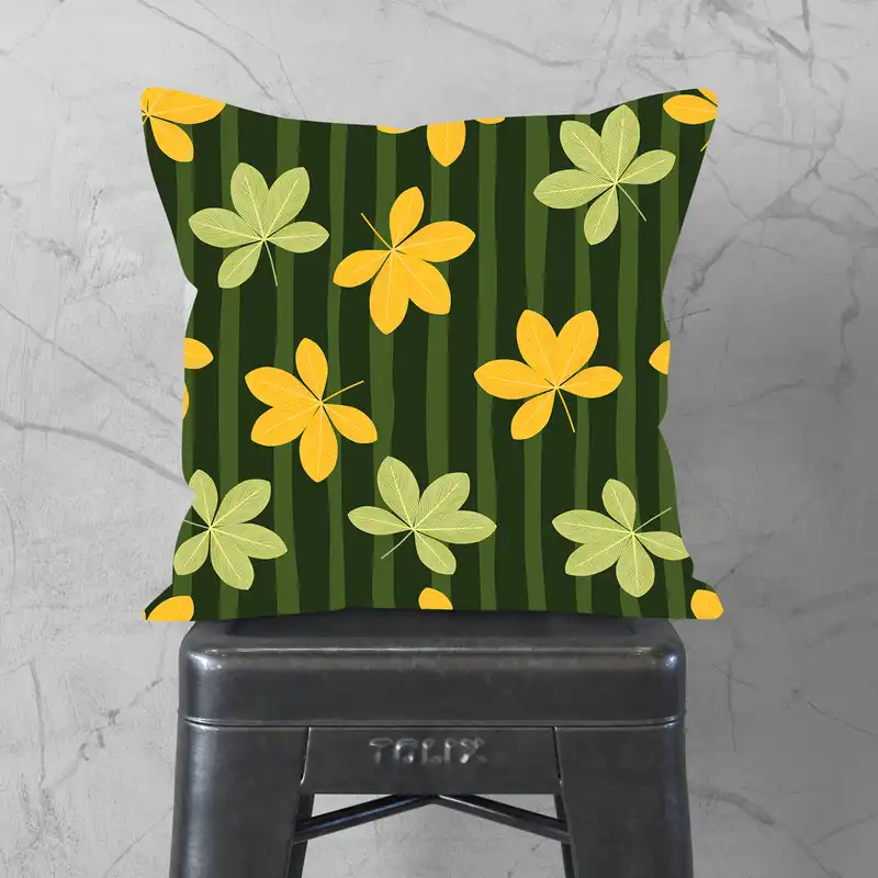 کاور کوسن مدل گل دورو طرح دار کد 1400101