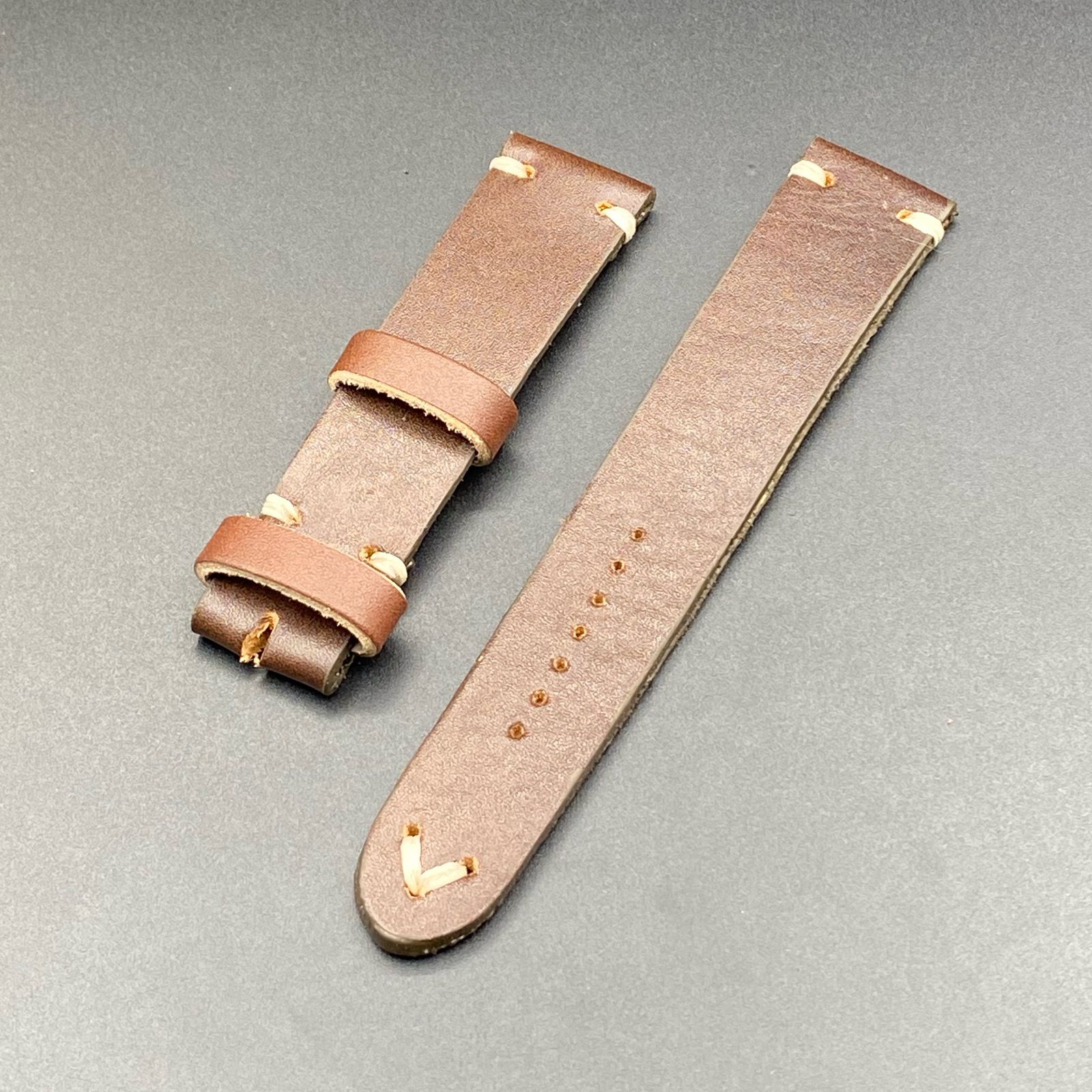 بند ساعت مچی مدل  20Mm LCa natural Leather -  - 14