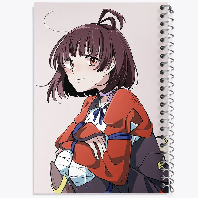 دفتر مشق 100 برگ خندالو طرح مومی کابانری (Kabaneri) کد 35967