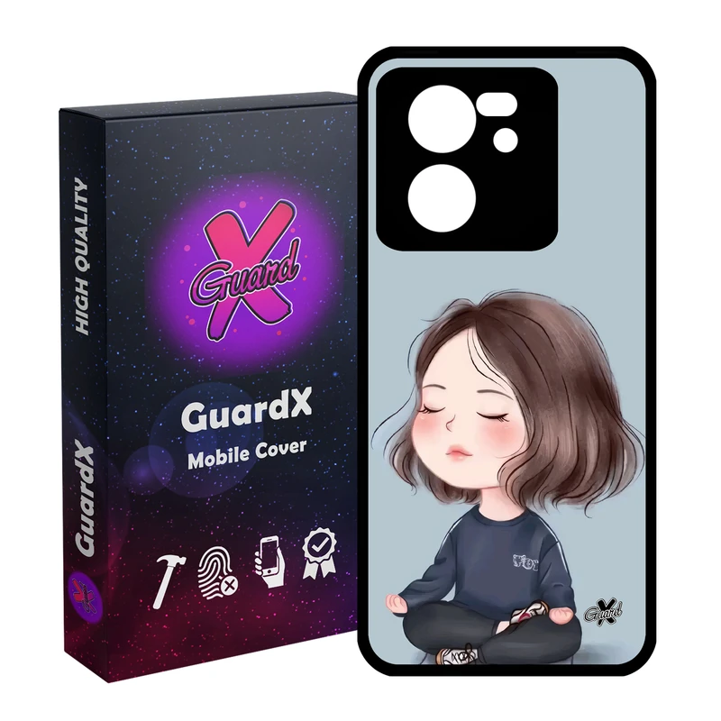 کاور گارد ایکس طرح Girl مدل Glass10665 مناسب برای گوشی موبایل شیائومی 13T/13T Pro/Redmi K60 Ultra