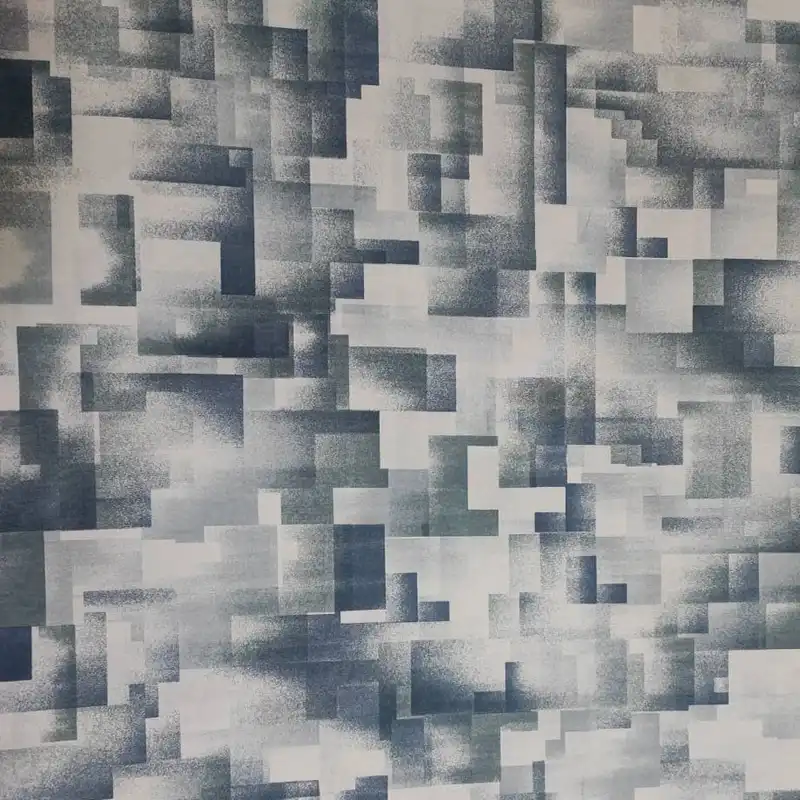 پارچه ملحفه مدل پتینه هندسی