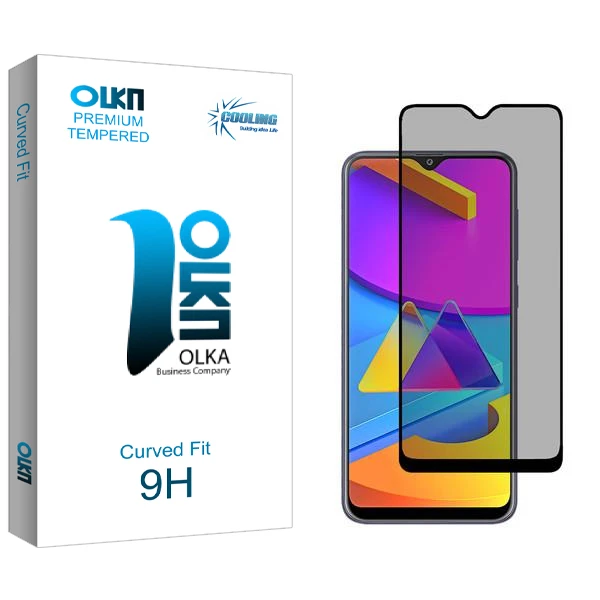 محافظ صفحه نمایش حریم شخصی کولینگ مدل Olka مناسب برای گوشی موبایل سامسونگ Galaxy M10s