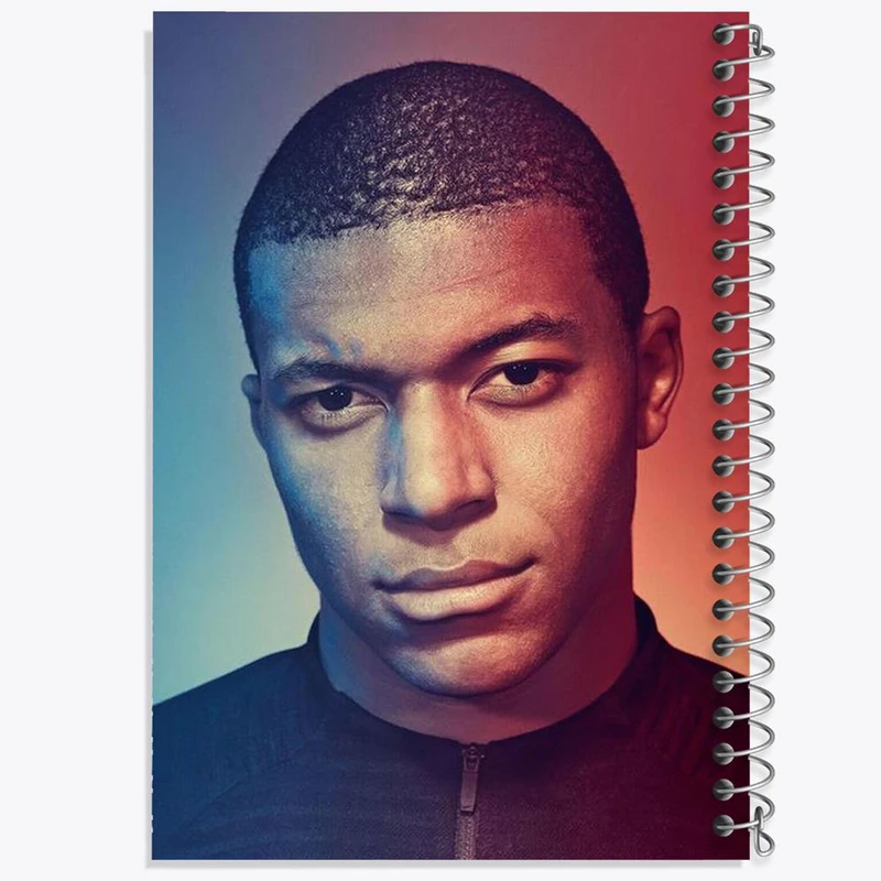 دفتر ژورنال نویسی 50 برگ خندالو مدل نقطه ای طرح امباپه کد 2109