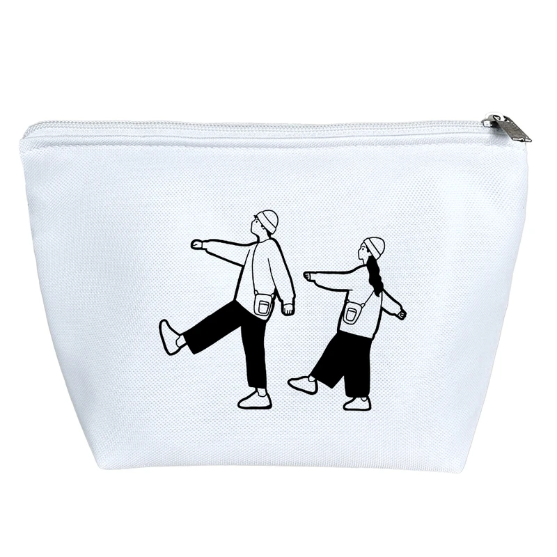 کیف لوازم آرایش دخترانه خندالو مدل عاشقانه Lovely کد H1413