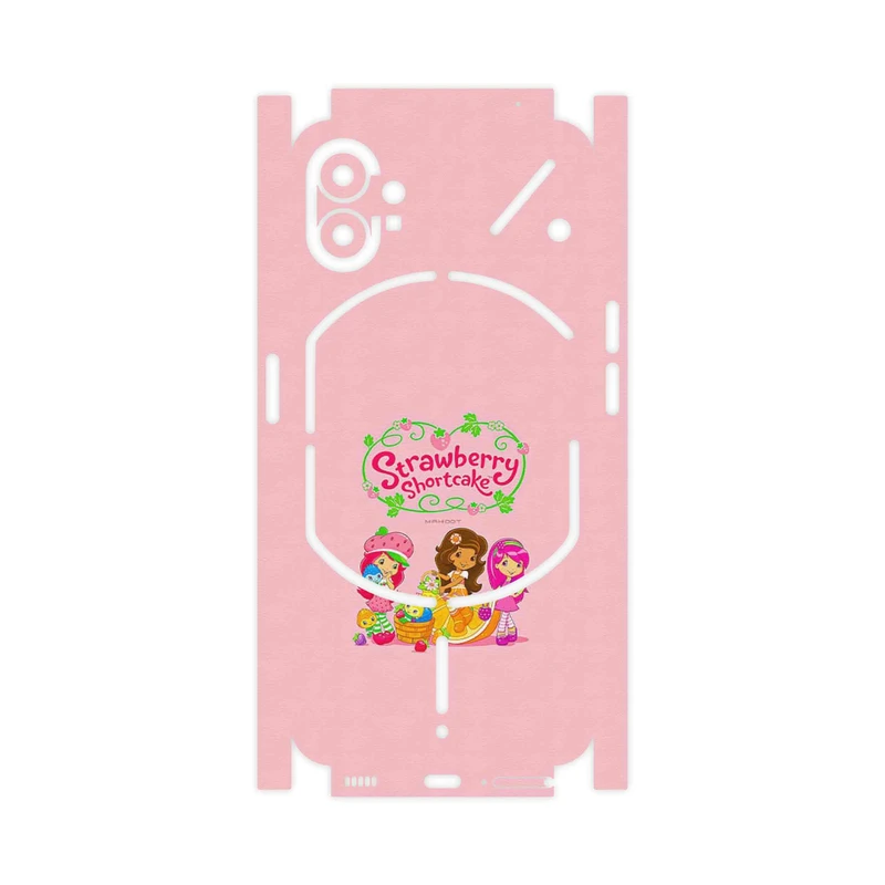 برچسب پوششی ماهوت مدل Strawberry Shortcake-FullSkin مناسب برای گوشی موبایل ناتینگ Phone 1