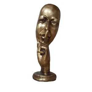 مجسمه طرح چهره‌ احساسی مدل سکوت کد 01