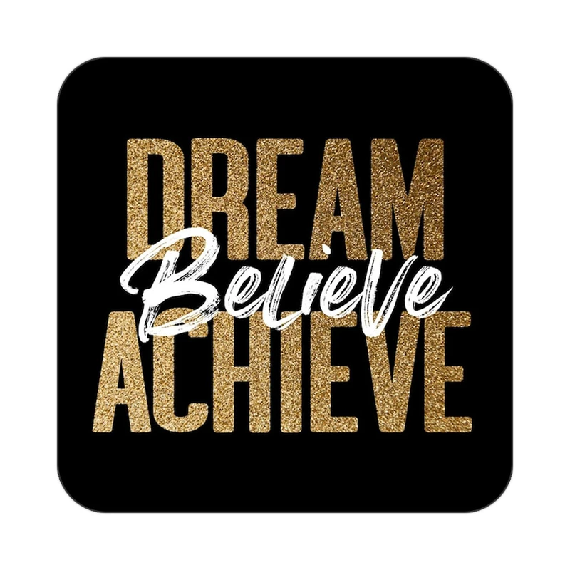 زیر لیوانی کاکتی طرح جملات انگیزشی و مثبت مدل mp24615