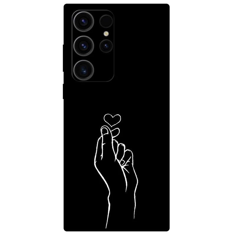 کاور مگافون طرح قلب مدل 7769 مناسب برای گوشی موبایل سامسونگ Galaxy S23 Ultra