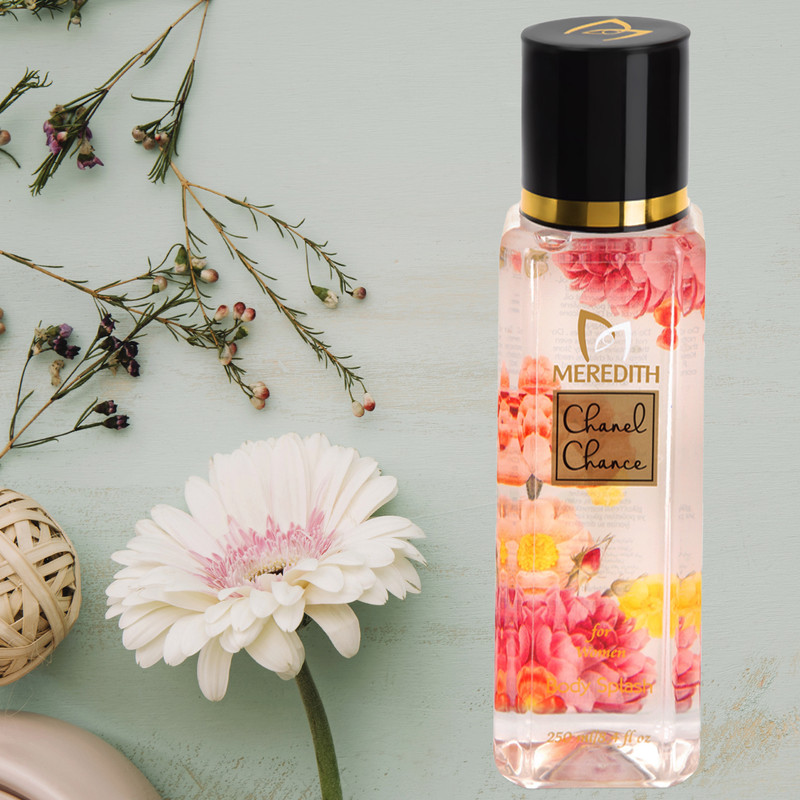 بادی اسپلش زنانه مردیت مدل چنل چنس حجم 250 میلی لیتر