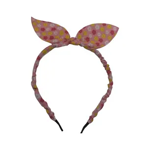 تل مو دخترانه مدل پاپیون طرح شکوفه 