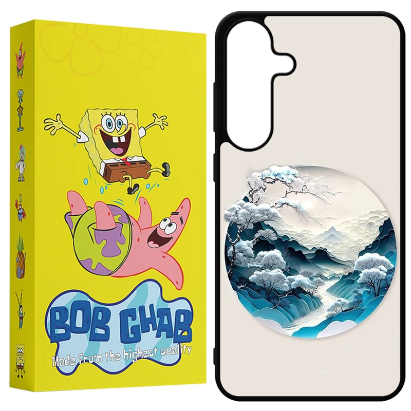 کاور باب قاب طرح طبیعت مدل BCPS24 مناسب برای گوشی موبایل سامسونگ Galaxy S24