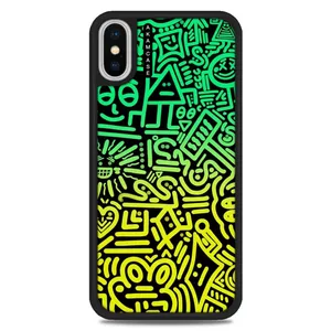 AKAM AMC-WAX-DOODLE16 Cover For Apple iPhone X/Xs
