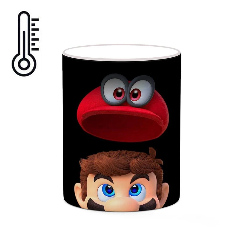 ماگ حرارتی کاکتی مدل بازی سوپر ماریو Super Mario Odyssey کد mgh30621