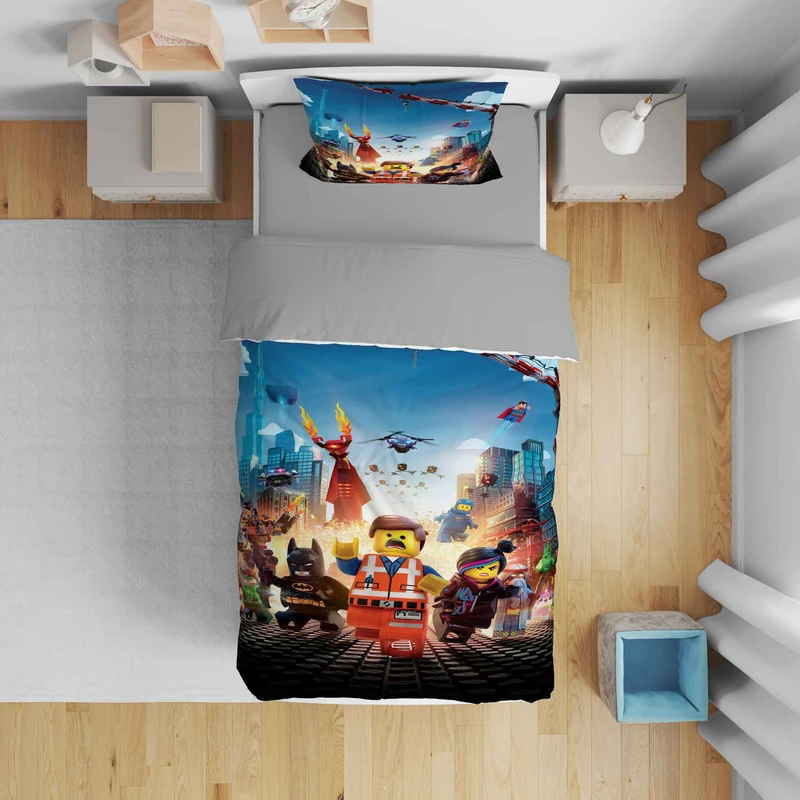 سرویس روتختی مدل لگوها 5514 تک نفره 5 تکه