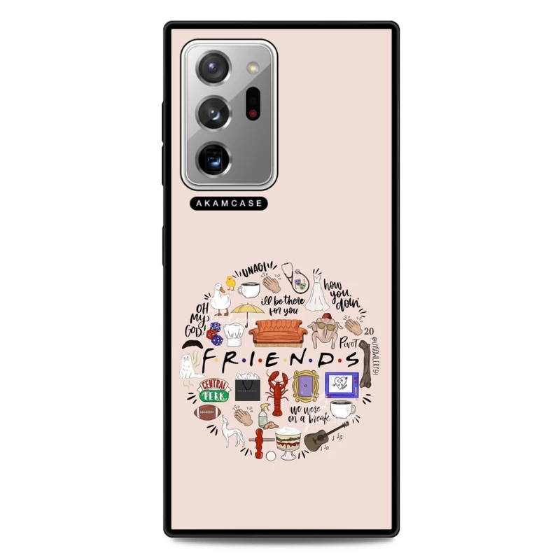 کاور آکام مدل AMCWSGN20U-FRIENDS3 مناسب برای گوشی موبایل سامسونگ Galaxy Note 20 Ultra