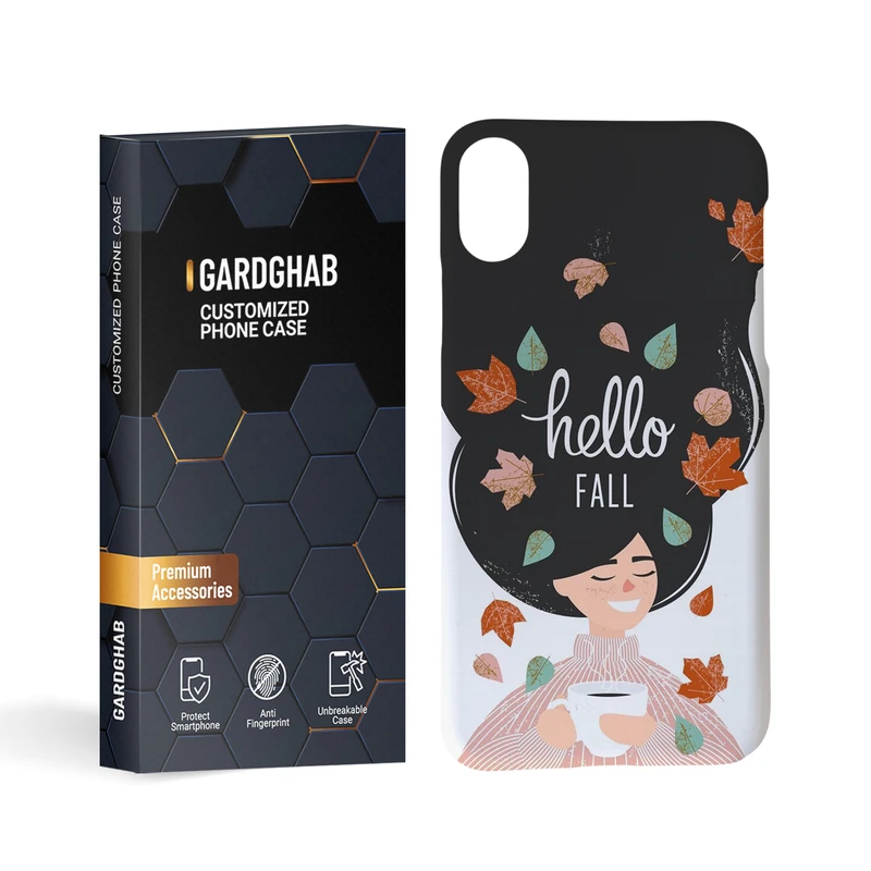 کاور گارد قاب مدل دخترانه مناسب برای گوشی موبایل اپل iPhone x/xs