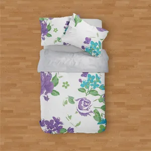 سرویس روتختی مدوپد طرح رز مدل PAT00220 یک نفره 4 تکه