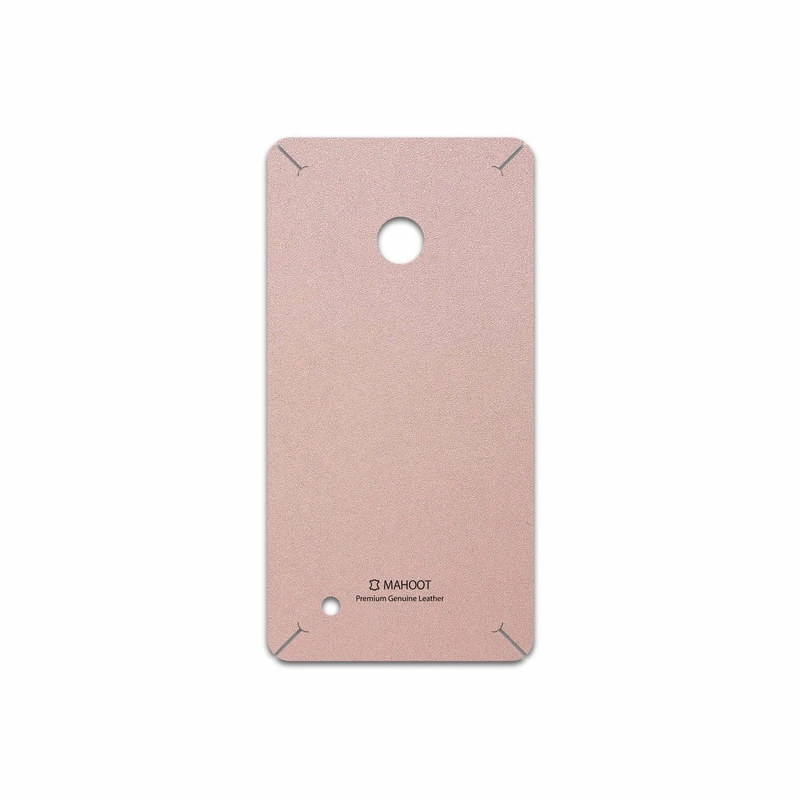برچسب پوششی ماهوت مدل Rose Gold Leather مناسب برای گوشی موبایل نوکیا Lumia 530