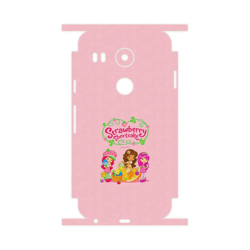 برچسب پوششی ماهوت مدل Strawberry Shortcake-FullSkin مناسب برای گوشی موبایل گوگل Nexus 5X
