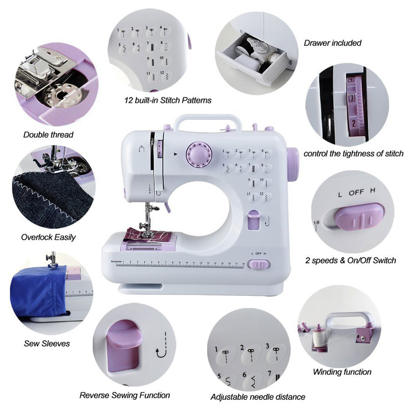 چرخ خیاطی برقی مدل SM-505L