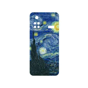 MAHOOT The Starry Night of van Gogh Cover Sticker for Xiaomi Poco M4 Pro 4G