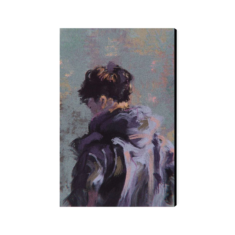 تابلو شاسی عرش مدل فانتزی هنری نقاشی پسر کد As5481