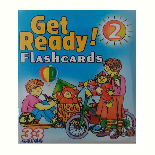 فلش کارت زبان Get Ready 2 Flashcards انتشارات جنگل