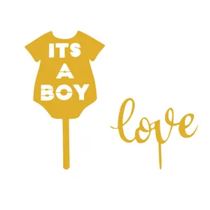 تاپر کیک هانستو مدل Its A Boy کد TP044 مجموعه دو عددی