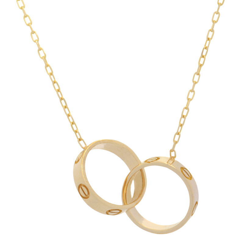 گردنبند طلا 18 عیار زنانه طلای مستجابی کد 44