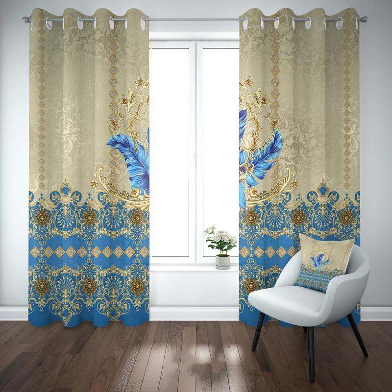 پرده مدل b2091 سایز 140×280 سانتی متر