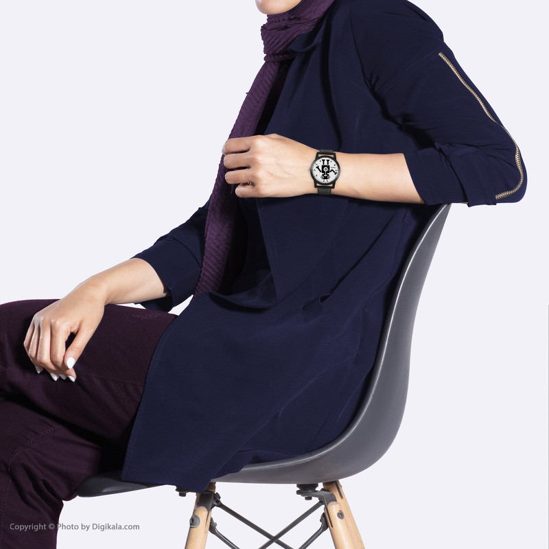 ساعت مچی عقربه ای والار طرح رباتیک کد LF2563