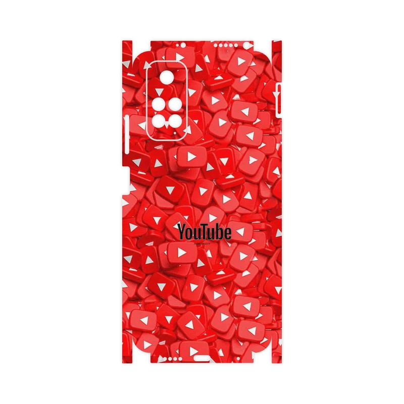 برچسب پوششی ماهوت مدل Youtube-FullSkin مناسب برای گوشی موبایل شیائومی Redmi Note 11