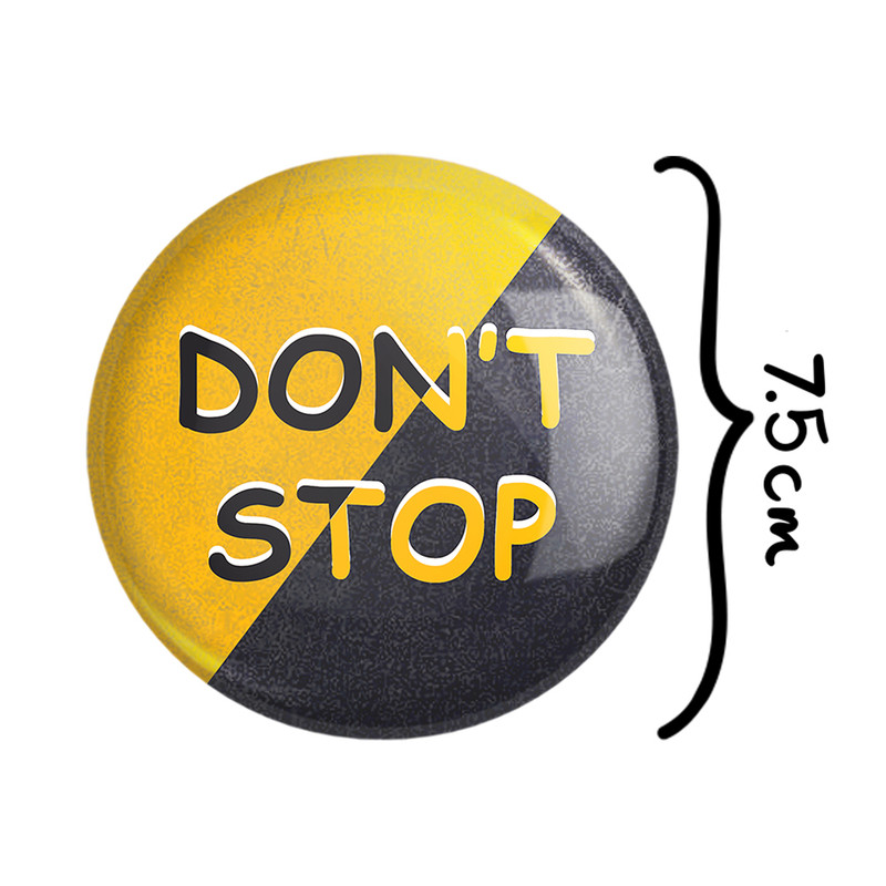 آینه جیبی خندالو طرح Dont Stop مدل تاشو کد 10047